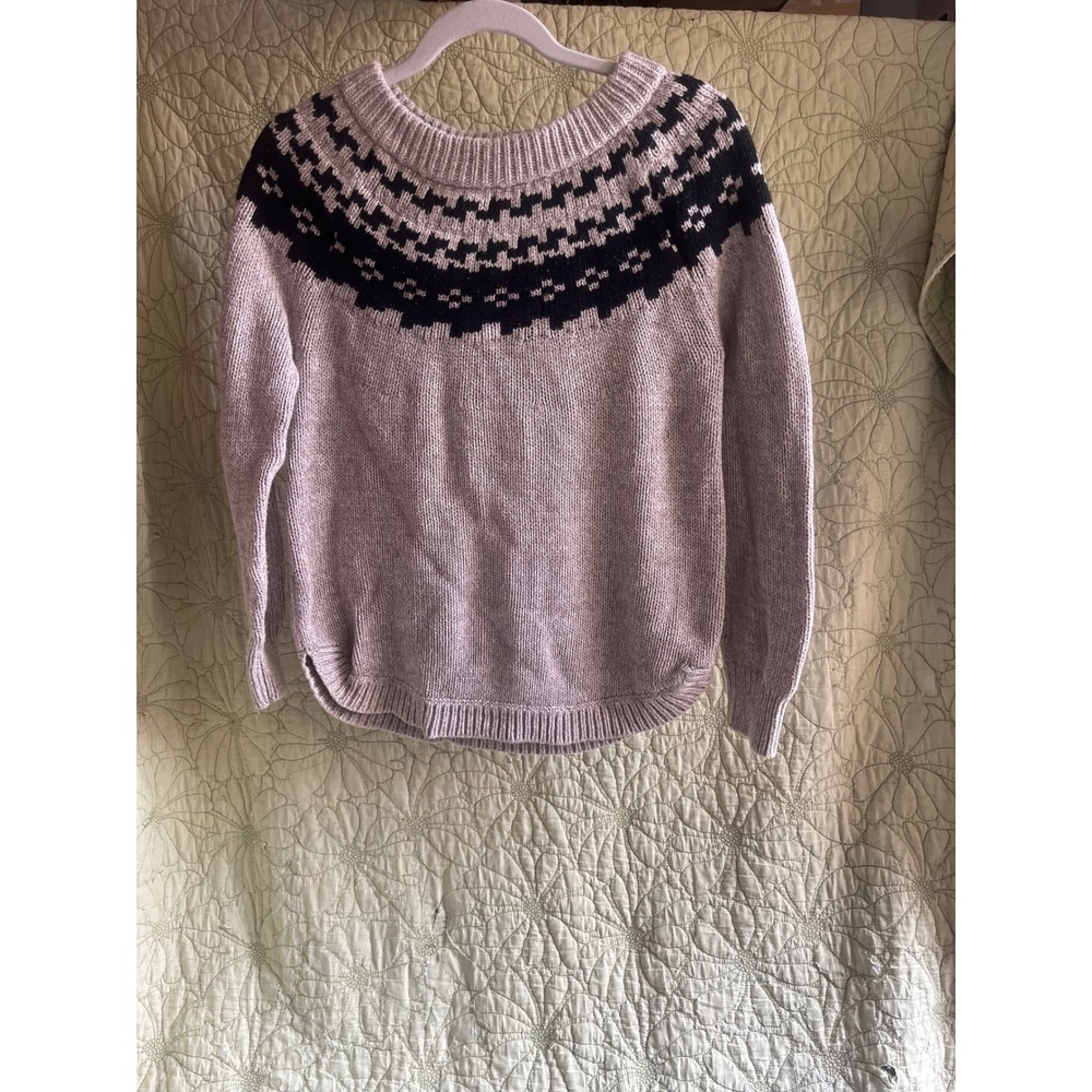 Cozy Fair Isle Cotton Sweater
